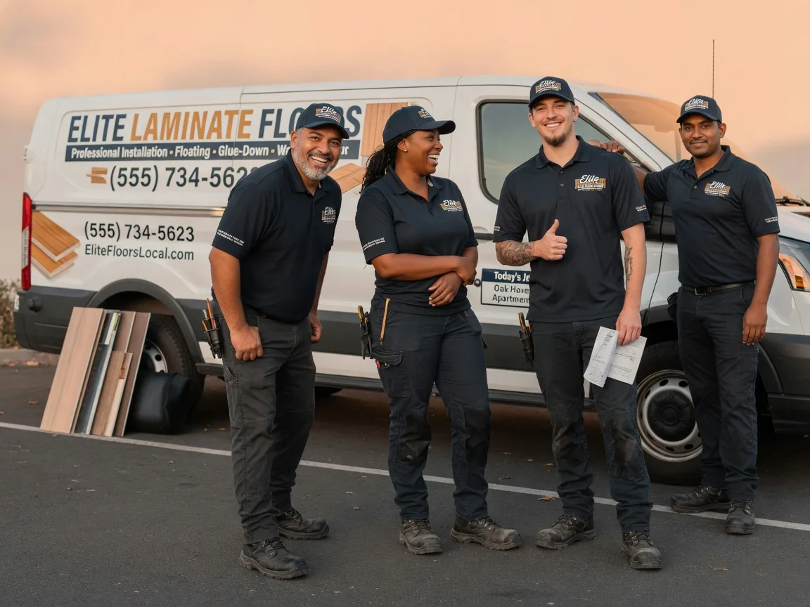 Laminate flooring installation company in Poolville, TX